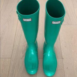 Hunter Women’s Tall Rain Boots, size 10